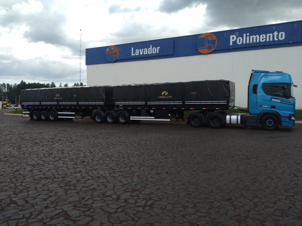 Scania R500 - Bitrenzão Graneleiro 9 Eixos